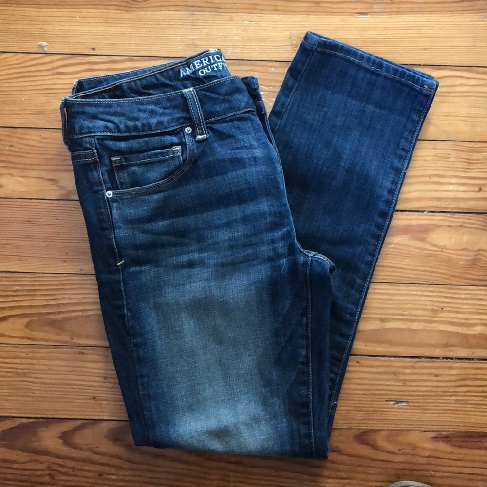 American Eagle Skinny Jeans 8 short